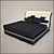 Elegant Mariner Neva Bedroom Set 3D model small image 1