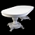 Elegant JF-809 Dining Table 3D model small image 4