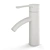 Modern Stainless Steel and White Sink Mixer 3D model small image 2
