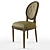 Elegant Vintage Louis Chair 3D model small image 1