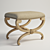 Modern Sienna Tabouret Stool 3D model small image 1