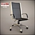 Elegant Kare Art Armchair 3D model small image 1