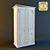 Italian Silik Wardrobe Larissa, 2-Flap Design 3D model small image 1