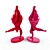 Elegant Middle-Aged Gymnast Statue 3D model small image 1