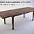 Luxury Italian Style: Bamax Canova&Rialto Dining Table 3D model small image 1