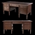 BAMAX Day by Day Writing Desk 3D model small image 2