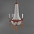 Timeless Elegance Chandelier 3D model small image 1