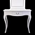 Epoque Clark Console with Mirror 3D model small image 4