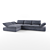 Modern Italian Bonton Sofa 3D model small image 1