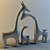 Title (English): Harmony of Love: Giraffe Family Set 3D model small image 1