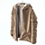 Title: Beige Jacket with White Lining 3D model small image 1