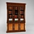 Premium Wood Ambassador Bookcase 3D model small image 1