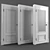 Elegant Palladio Door Collection 3D model small image 1