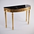 Cappellini Intagli Console: Exquisite Elegance 3D model small image 1