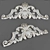 Classic Decorative Molding 3D model small image 1