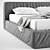 Twist Bed by Rossetto 3D model small image 2