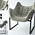 Sleek and Stylish Bensen Black 3D model small image 1
