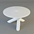 Bamboo Seaside Coffee Table 3D model small image 2