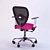 Executive Comfort Chair 451 3D model small image 2