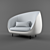 Danish Design Chair by GamFratesi 3D model small image 1