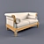 Luxury Clive Christian Sofa 3D model small image 1