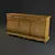 Elegant Classic Drawer Chest 3D model small image 1