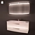 Elegant Pelipal Tiva Vanity 3D model small image 1