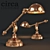 Pimlico Height-Adjustable Boom Arm Desk Lamp 3D model small image 1