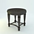 Kingstown Sedona Round End Table 3D model small image 1