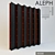 Sleek Bookshelf by Jesse 3D model small image 1