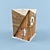 Lighting Old Copper 3D model small image 1