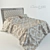 Italian Elegance: Clara CorteZari Bed 3D model small image 1
