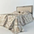 Italian Elegance: Clara CorteZari Bed 3D model small image 2