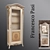 Elegant Showcase Wardrobe: Francesco Pasi 3D model small image 3