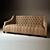 Elegant Rochester Sofa 3D model small image 1