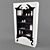 Vintage Bookcases by Munkii 3D model small image 1