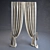 Elegant Drapes for Luxurious Ambience 3D model small image 1