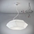 PANZERI VIKI Lamp Trio: Versatile Elegance 3D model small image 1