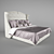 Verona Bed: Elegant and Spacious 3D model small image 1