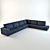 Versatile USONA Modular Sofa 3D model small image 1