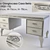 Elegant Writing Desk by Giorgiocasa 3D model small image 1
