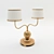 Regal Elegance Floor Lamp 3D model small image 1