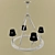 Modern Chandelier Jigger 3D model small image 1