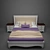 Mirandola Bed Set: Elegant and Functional 3D model small image 1