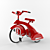 Classic 1936 Sky King Bicycle 3D model small image 1