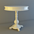 Elegant Round Dining Table 3D model small image 1