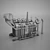 High-Efficiency Power Generator 3D model small image 1