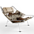 Danish Delight: Flag Halyard Chair 3D model small image 1