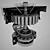 Hydro Power Turbine 3D model small image 1