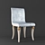 Title: Rococo Inspired Soane Chair 3D model small image 1